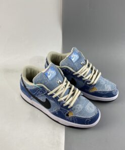 cusotm nike dunk low denim for sale x7fu8