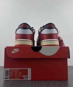 custom nike sb dunk low E2809CchicagoE2809D varsity redwhite black for sale 9byxz