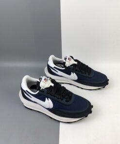 fragment design x sacai x nike ldwaffle navy blueblack for sale foqxn