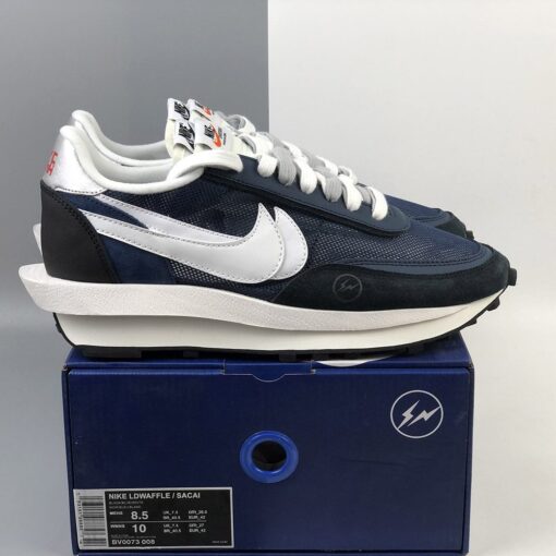 fragment design x sacai x nike ldwaffle navy blueblack for sale zoatv