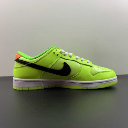 glow in the dark x nike dunk low venom greenblack glow for sale abztd