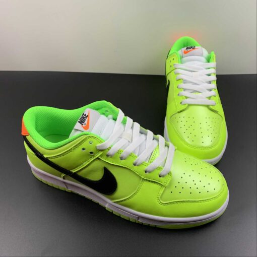 glow in the dark x nike dunk low venom greenblack glow for sale j9pee