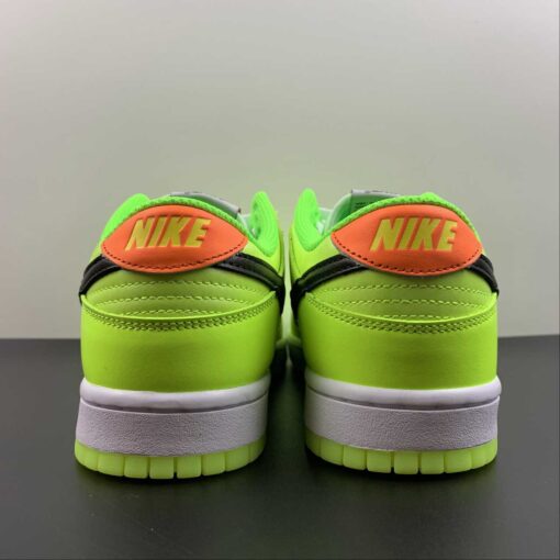 glow in the dark x nike dunk low venom greenblack glow for sale