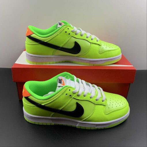 glow in the dark x nike dunk low venom greenblack glow for sale wz5sr