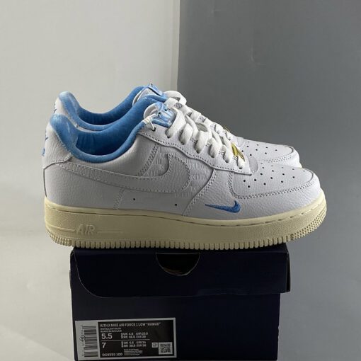 kith x nike air force 1 low E2809ChawaiiE2809D whiteblue lagoon aloe verde for sale mj83n