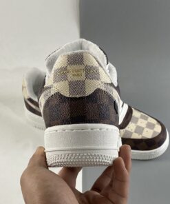 loui x nike air force 1 auction brown white for sale gqk1y