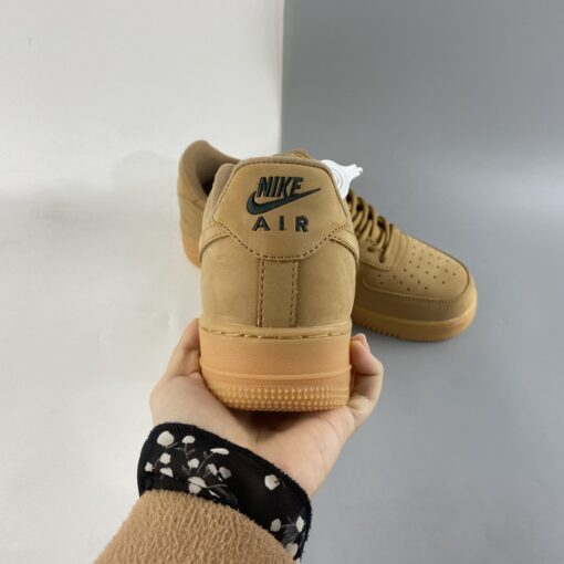 nike air foce 1 low flaxgum light brown outdoor green for sale 2veop