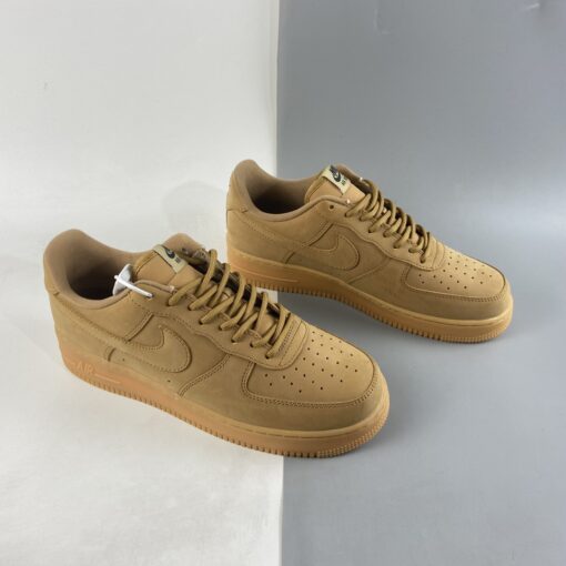 nike air foce 1 low flaxgum light brown outdoor green for sale fwbcj