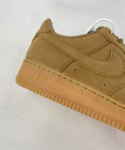 nike air foce 1 low flaxgum light brown outdoor green for sale m9wju