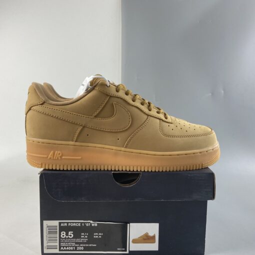 nike air foce 1 low flaxgum light brown outdoor green for sale uagye