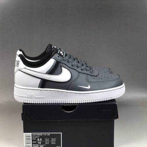 nike air force 1 07 lv8 black white for sale pz1zu