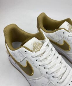 nike air force 1 07 lv8 worldwide white metallic gold for sale iyjhn