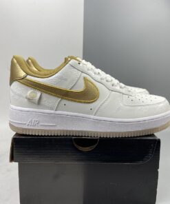 nike air force 1 07 lv8 worldwide white metallic gold for sale lpptc