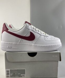 nike air force 1 07 white noble red for sale 1lvut