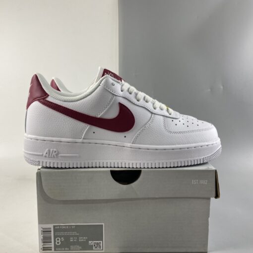 nike air force 1 07 white noble red for sale 1lvut