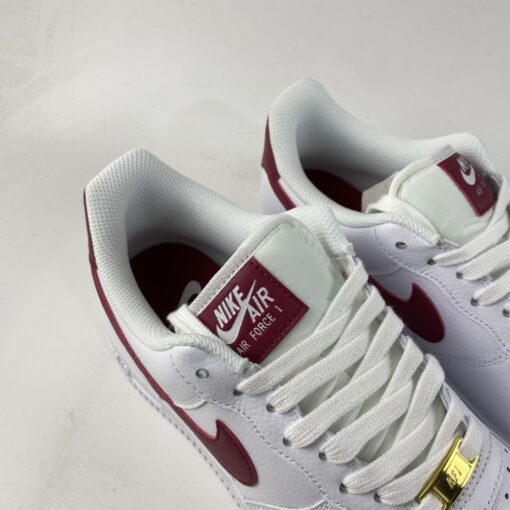 nike air force 1 07 white noble red for sale npgqa