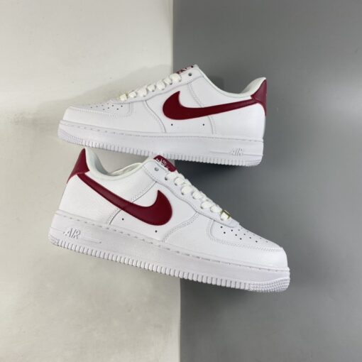 nike air force 1 07 white noble red for sale sstuf