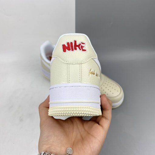 nike air force 1 E2809907 E2809CpopcornE2809D coconut milkwhite university red for sale