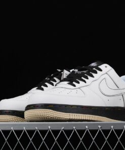 nike air force 1 E2809907 low patterson square white black dsaij