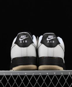 nike air force 1 E2809907 low patterson square white black iobrq