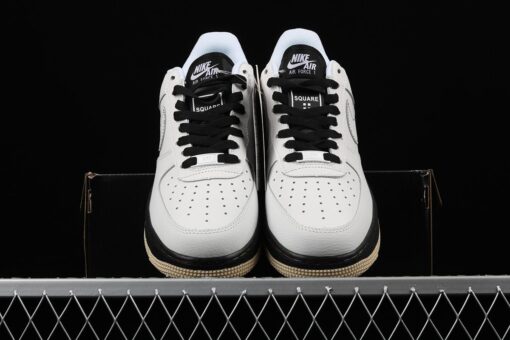 nike air force 1 E2809907 low patterson square white black j4pml