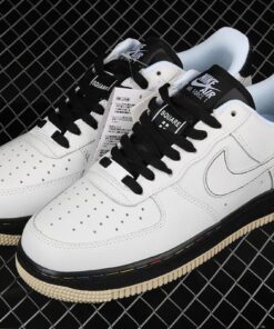 nike air force 1 E2809907 low patterson square white black ww6m3