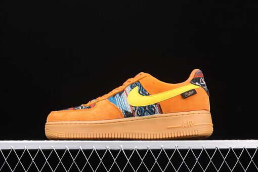 nike air force 1 E2809Cn7E2809D gold suededark sulfur for sale 7eu86