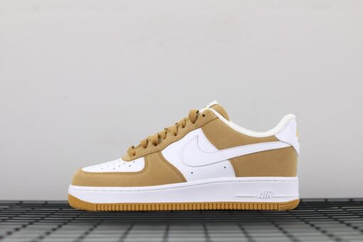 nike air force 1 barcode white wheat for sale obmet