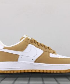 nike air force 1 barcode white wheat for sale ynsfn