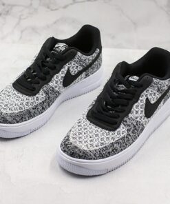 nike air force 1 flyknit 2.0 blackpure platinumblackwhite for sale abeia