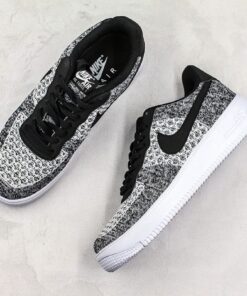 nike air force 1 flyknit 2.0 blackpure platinumblackwhite for sale cmjgc