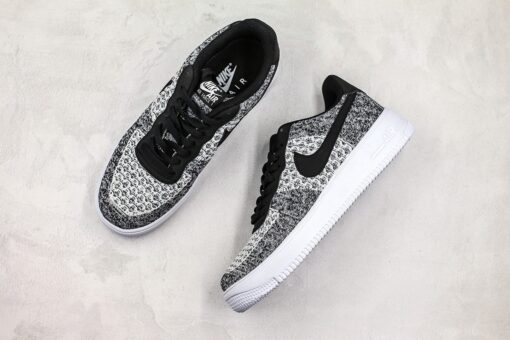 nike air force 1 flyknit 2.0 blackpure platinumblackwhite for sale cmjgc