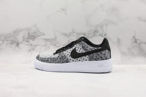 nike air force 1 flyknit 2.0 blackpure platinumblackwhite for sale v0um9