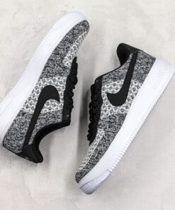 nike air force 1 flyknit 2.0 blackpure platinumblackwhite for sale v5nyk