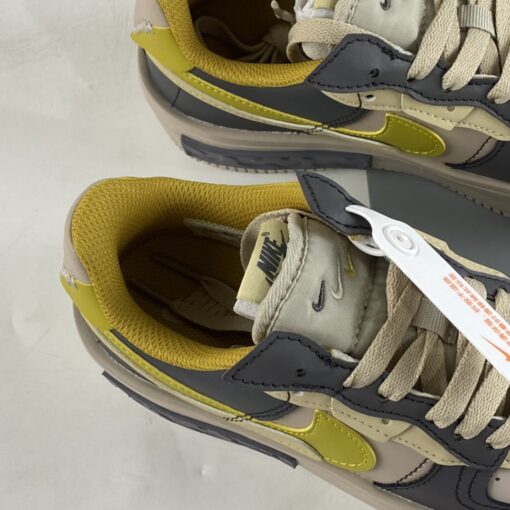 nike air force 1 fontanka beachyellow dark grey for sale