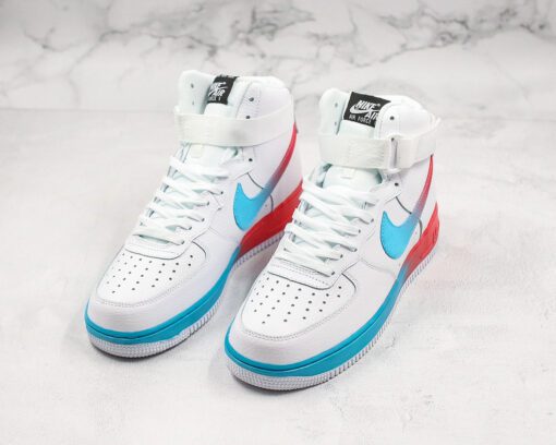 nike air force 1 high whiteblue fury black ember glow for sale 91tlb