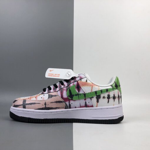 nike air force 1 low E28098black tie dyeE28099 whitegreen strike washed coral black mng4k