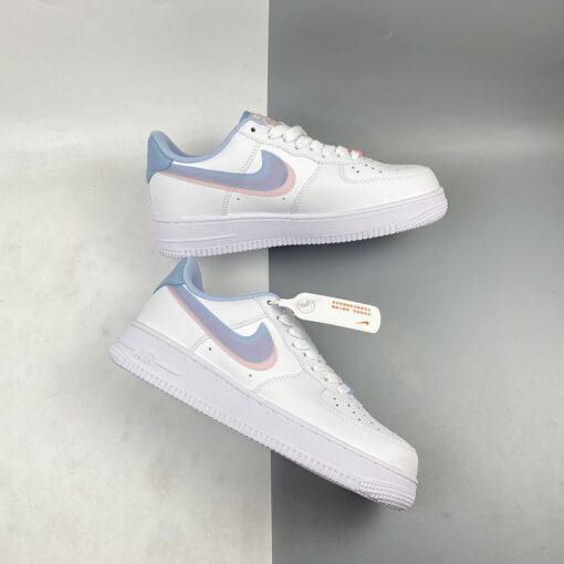 nike air force 1 low E2809Cdouble swooshE2809D whitelight armory blue arctic punch for sale hpzow