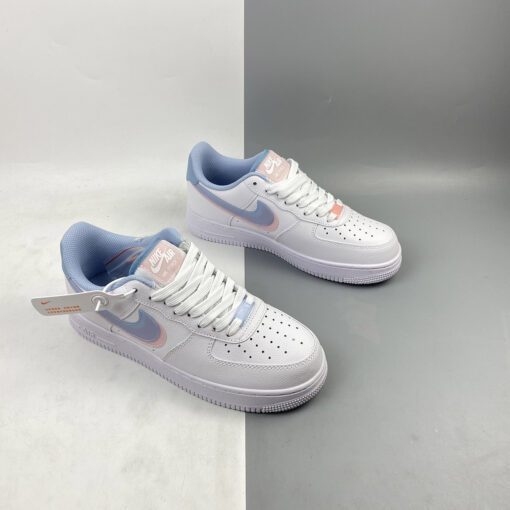 nike air force 1 low E2809Cdouble swooshE2809D whitelight armory blue arctic punch for sale k7zdj