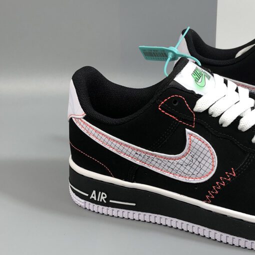 nike air force 1 low blackwhite bright crimson green strike for sale 5mdbv