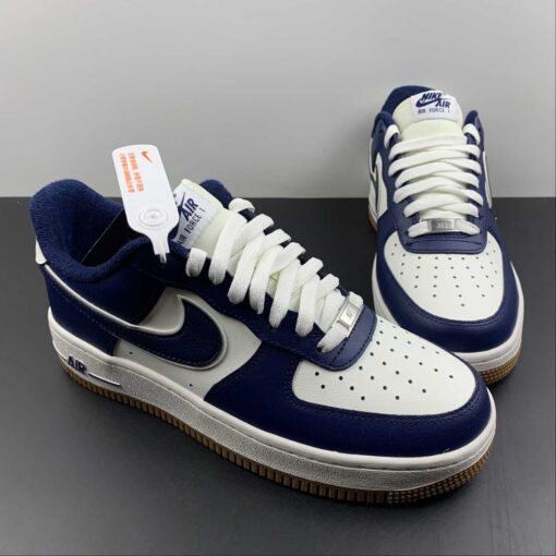 nike air force 1 low college pack navy white dq7659 101 for sale 911yk