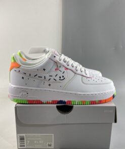 nike air force 1 low doodles whiteorange green for sale kywmd