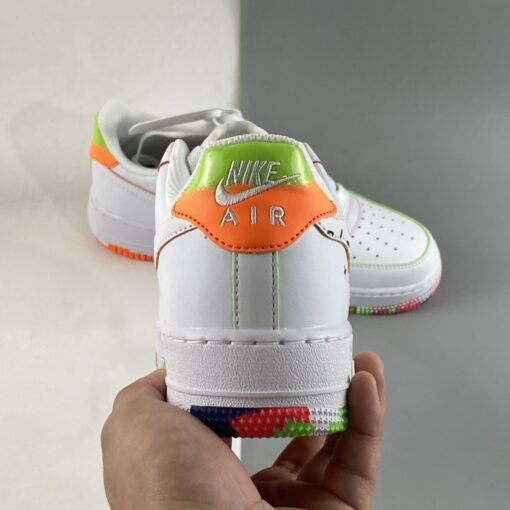 nike air force 1 low doodles whiteorange green for sale tb1mc