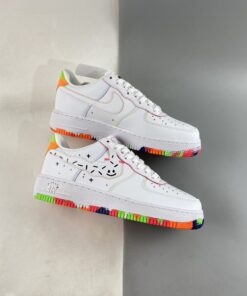 nike air force 1 low doodles whiteorange green for sale uwqzv