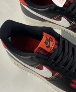 nike air force 1 low flannel blackwhite habanero red for sale 0mvbt