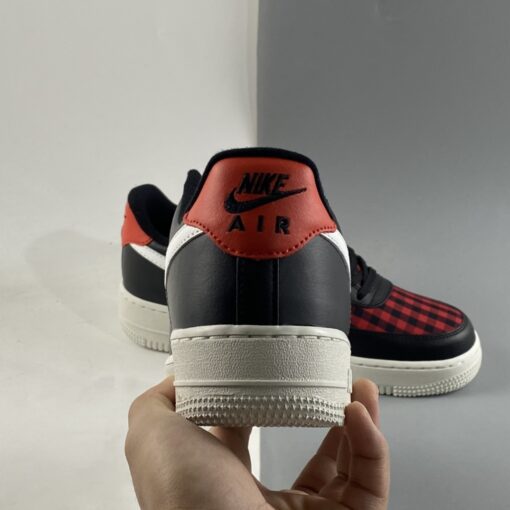 nike air force 1 low flannel blackwhite habanero red for sale 0s0lu