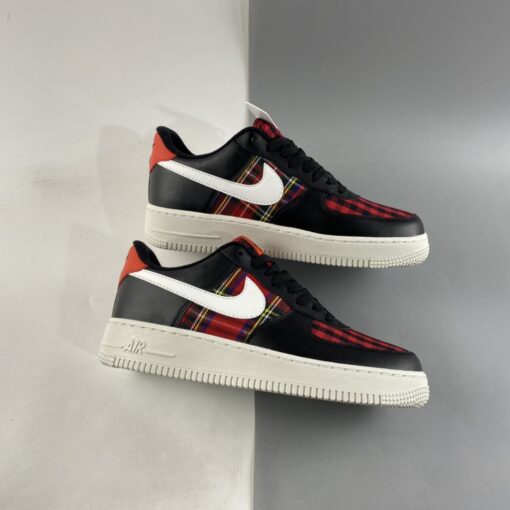 nike air force 1 low flannel blackwhite habanero red for sale segtv