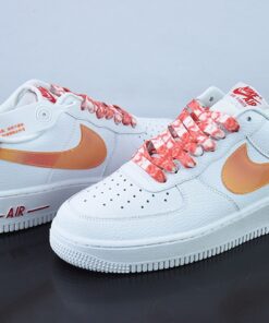 nike air force 1 low jumbo swooshes white orange for sale najxe