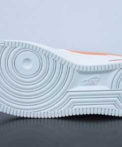 nike air force 1 low jumbo swooshes white orange for sale syopt