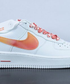 nike air force 1 low jumbo swooshes white orange for sale y8sqr